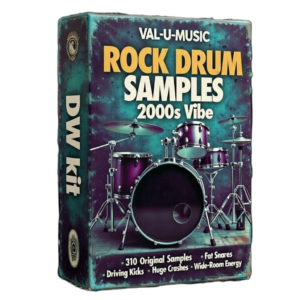 Rock Drum Samples (2000s Boomer Vibe)
