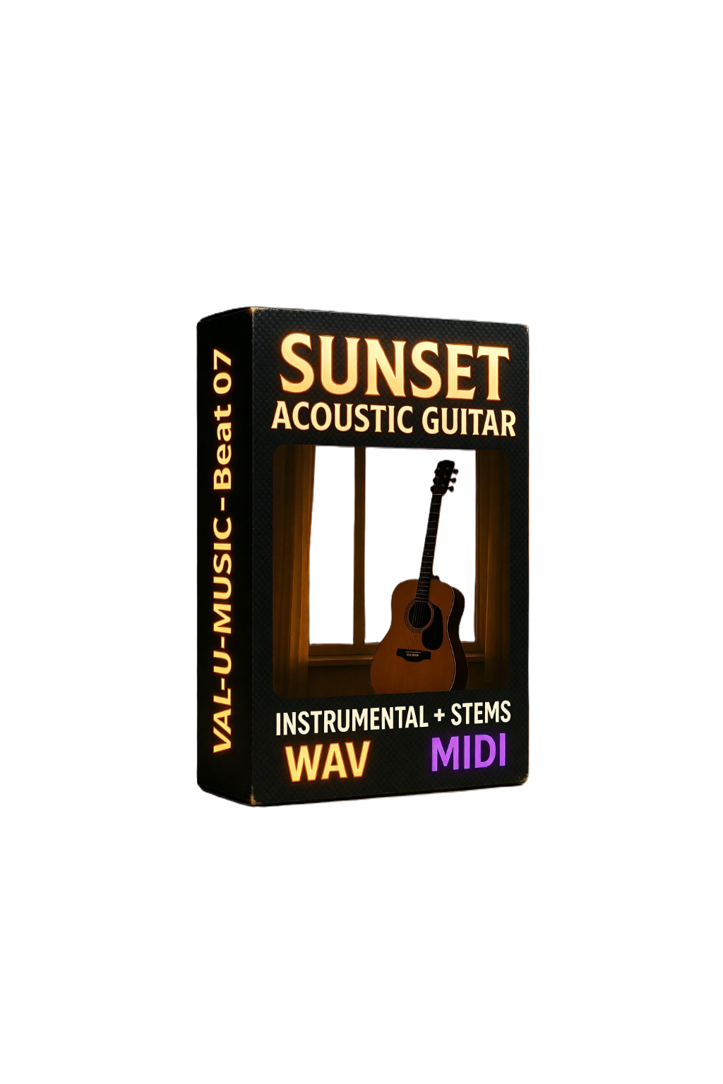 Beat 07 - Nostalgic Guitar Vibes | Sunset Acoustic Guitar